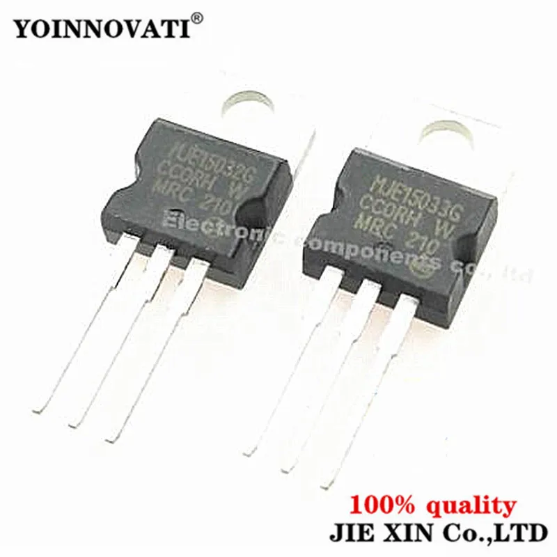 5PCS MJE15033G+5PCS MJE15032G MJE15033 MJE15032 TO-220 Best quality