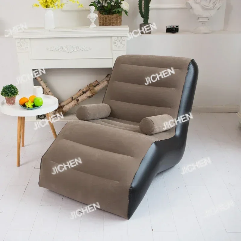 أريكة غرفة المعيشة القابلة للنفخ على شكل S أريكة كسولة بسيطة للقراءة أريكة مفردة مريحة أثاث Divano عروض رخيصة للأثاث #5