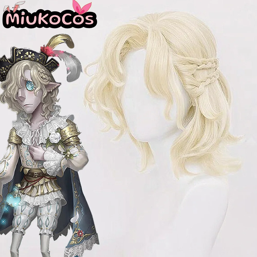 

В НАЛИЧИИ Grave Keeper Half-Elf Knight Косплей Парик MiukoCosplay Game Identity V Косплей
