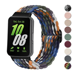 for Samsung Galaxy Fit 3 Strap Accessories watchband sport Nylon Braided Adjustable Replacement correa bracelet Galaxy fit3 band
