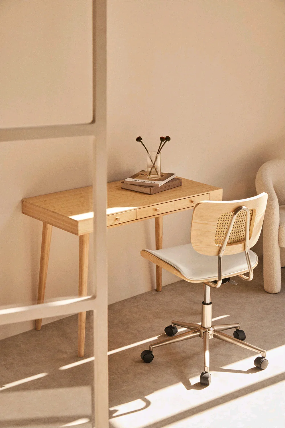 !@Combohome Custom Simple Design Bamboo Modern Office Study Desk Laptop Computer Office Desks