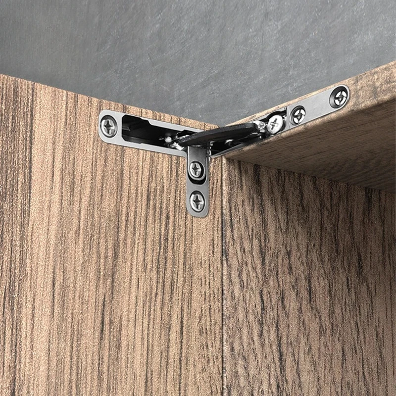 

Heavy duty concealed ceiling hinge aluminum alloy glass door cabinet door hinge hinge double-sided hydraulic damping buffer