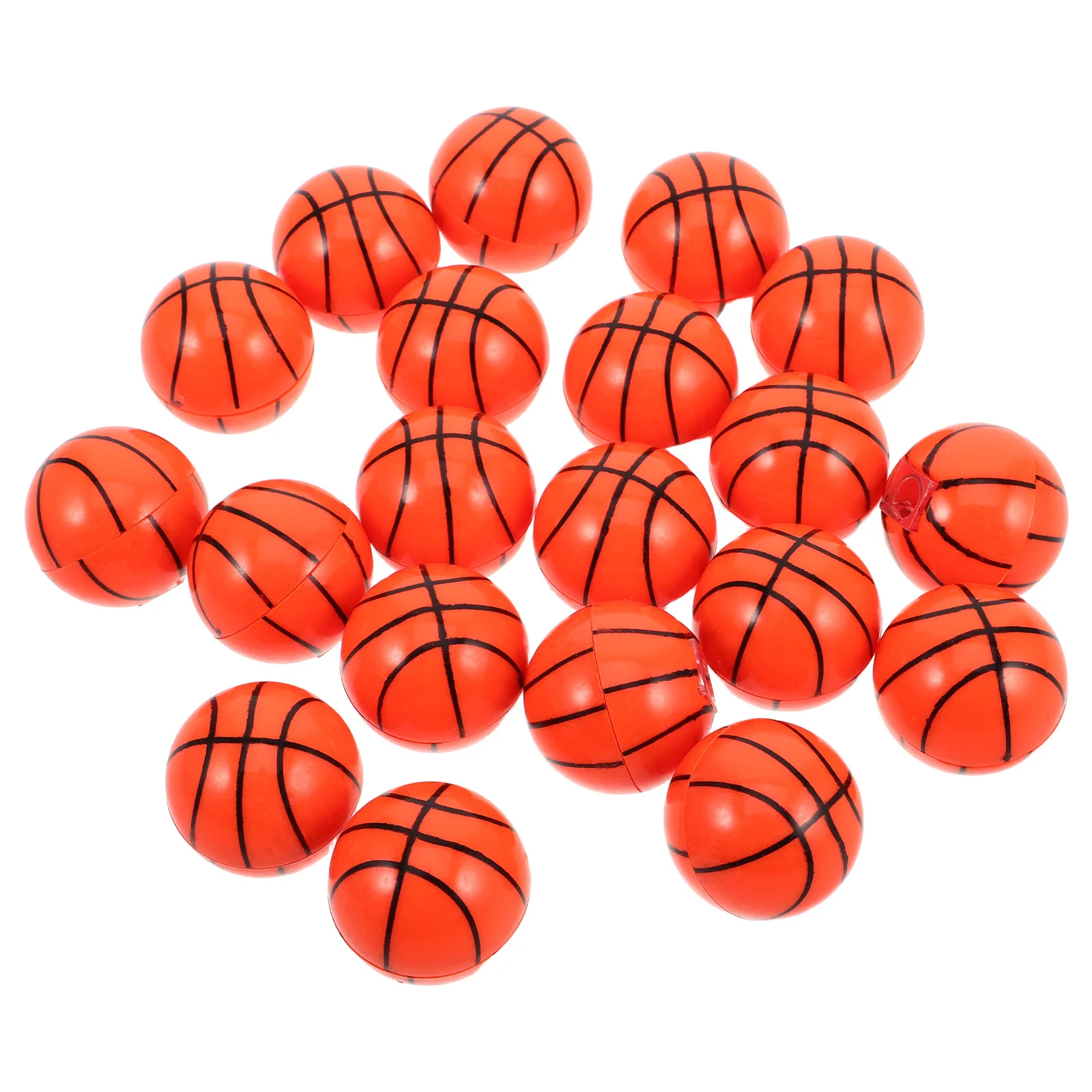 

20Pcs Basketball Shaped Pencil Sharpener Creative Round Ball Design Single Hole Quick Manual Sharpener for School Classroom