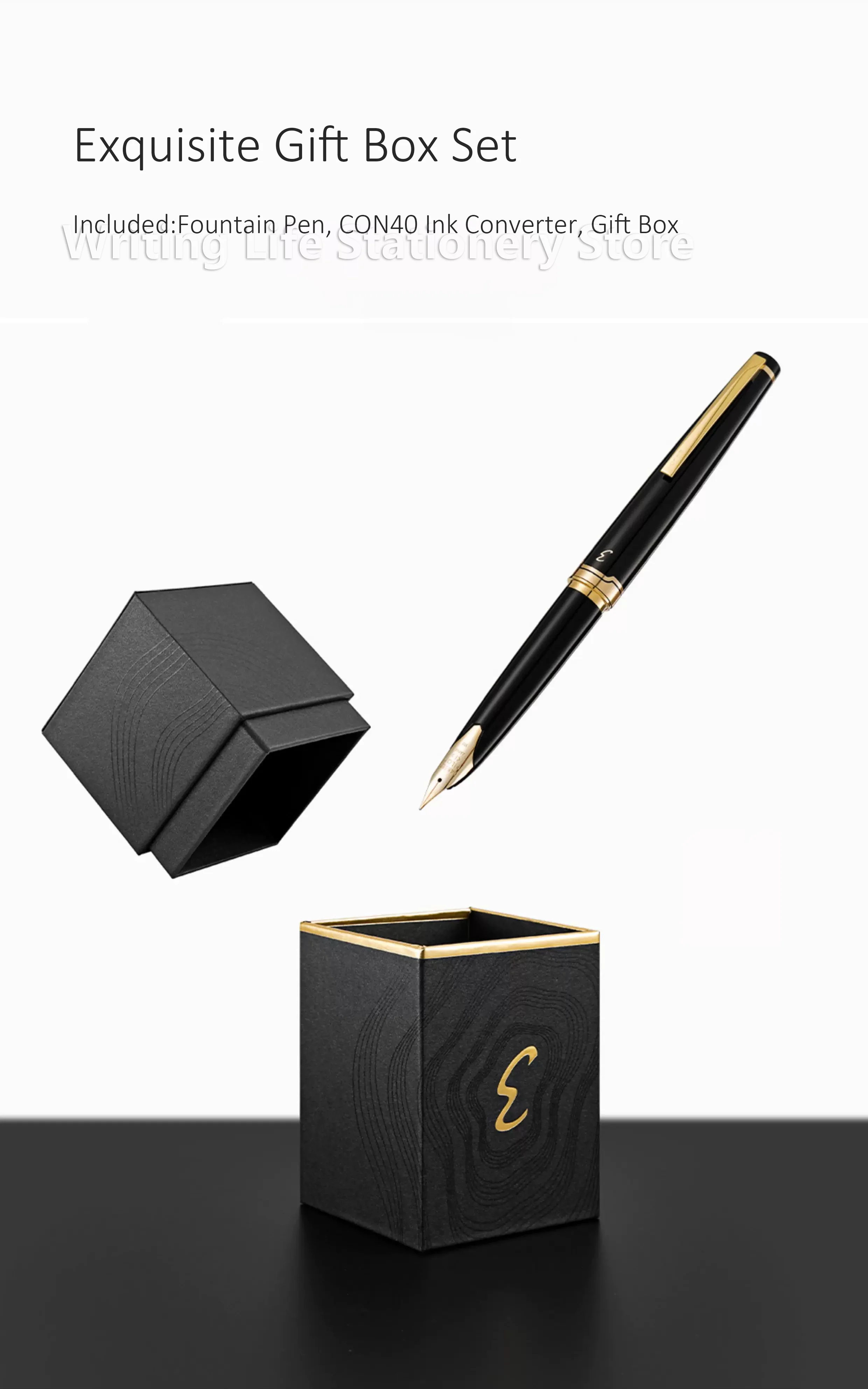 Original Japan Pilot Elite 95s Stift Jubiläumsausgabe 14K Goldspitze Taschenformat Goldstift Unterschriftsgeschenk für Frauen – Detail 8