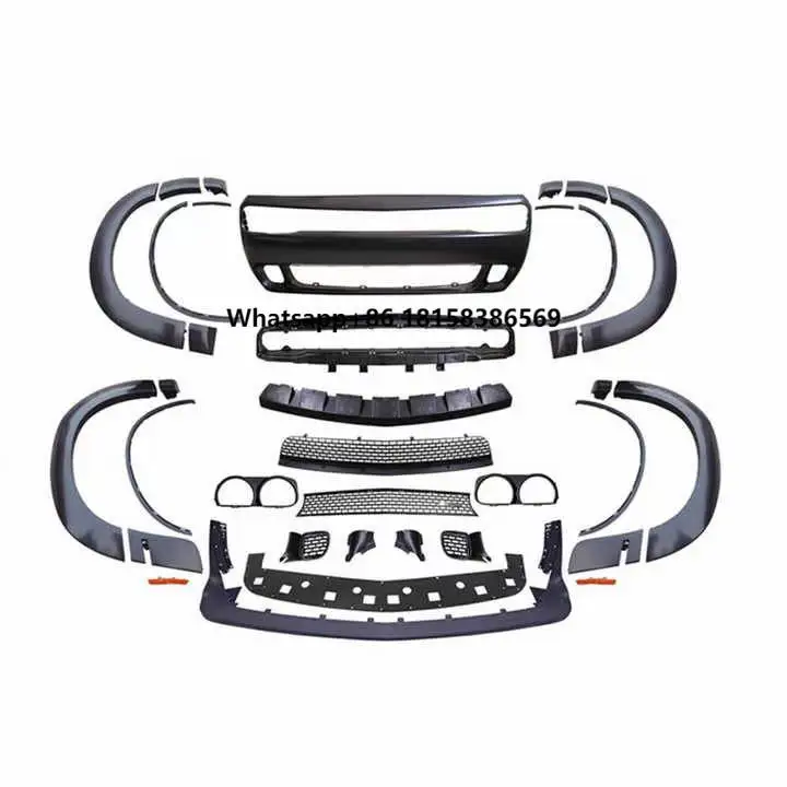 

SRT Bumper Body Kits Front Lip Accessories for Dodge Challenger 2010-2014 2015-2022