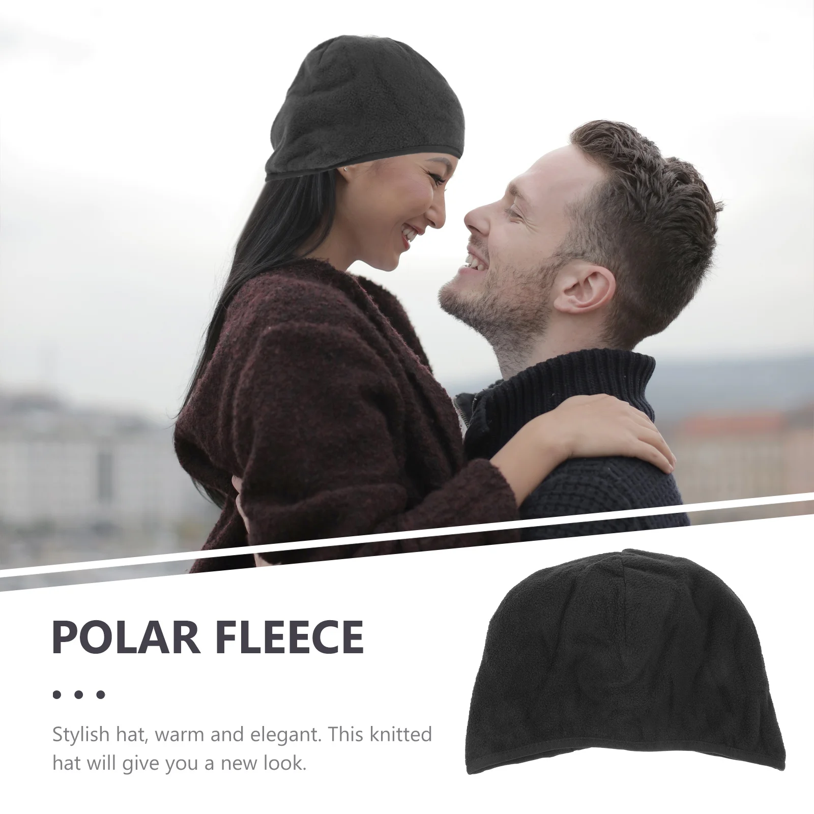 Windproof Warm Hat Women'S Fleece Skiing Cap For Cycling Hiking Use Polar Fleece Bonnet Female Ear Protection