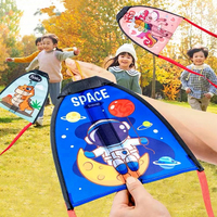 Catapult kite flying outdoor toys for Children kites nylon fabric garden games new toys Kite string sports-leisure kite surf koi