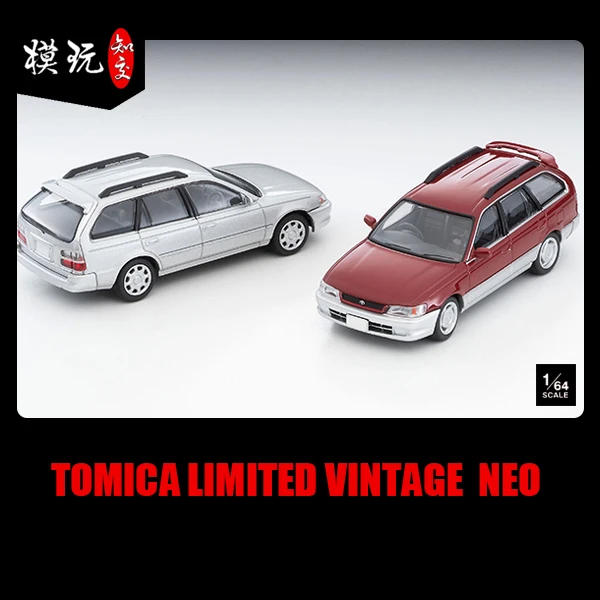 

Коллекция 1/64 года, модель Tomytec Tomica TLV N264A/B COROLLA WAGON G Wagon JDM, ограниченная серия, имитация из сплава, статическая модель автомобиля, игрушка в подарок