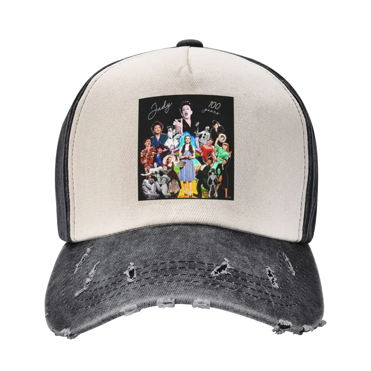 Judy Garland. Celebrating her 100 years. Baseball Cap Beach Bag Visor hiking hat Caps For Women Men's