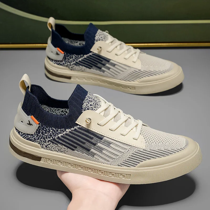 أحذية رياضية رجالية صيفية قابلة للتنفس أحذية رياضية خارجية خفيفة الوزن شبكية للجري أحذية رياضية للركض والتنس أحذية مشي Zapatos #4