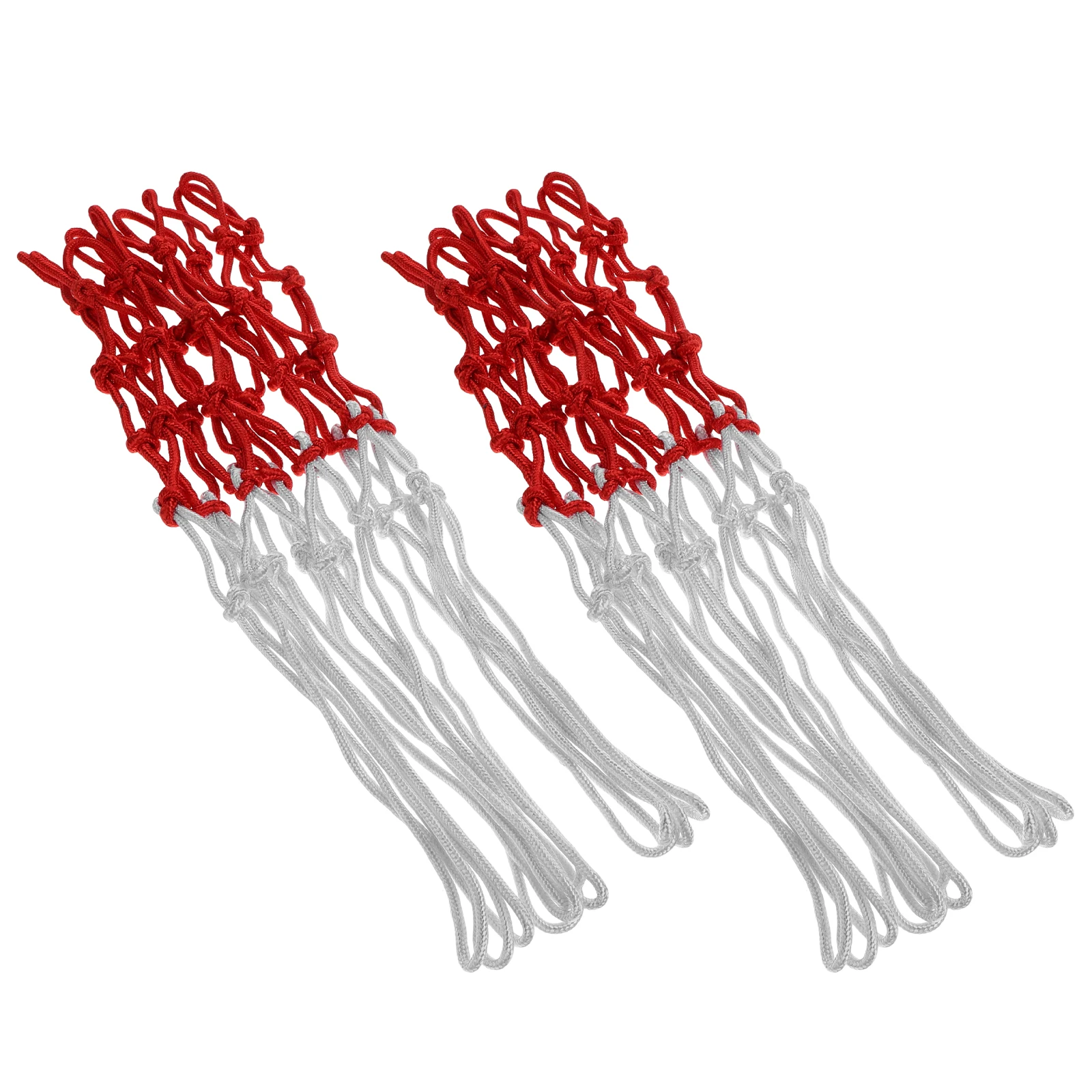 

2pcs Basketball Frame Net Standard Thicken Hoop Nets Blue Color Woven Polyester Rope Training Playground Equipment