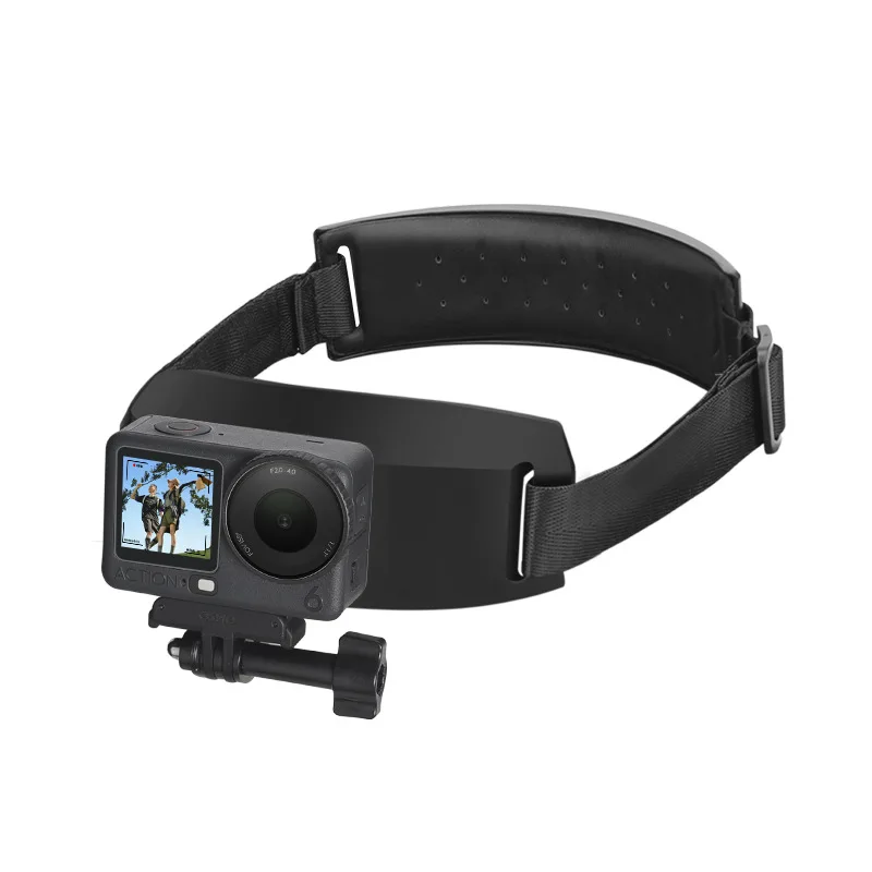 

Head Strap Mount For DJI Action 6 Sports Camera Wearable And Hands-Free For Quick-Release Recording