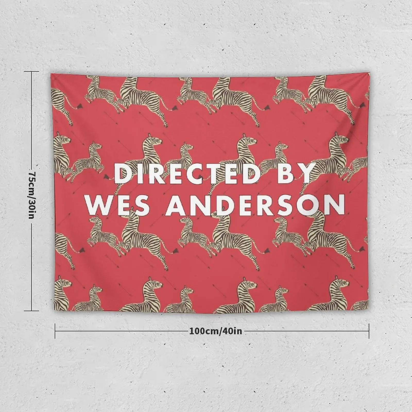 Directed by Wes Anderson Tapestry Decoration For Bedroom Home Decor Aesthetic