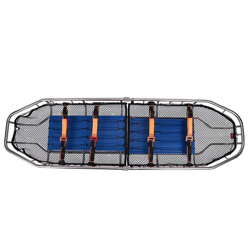 Stainless-steel split-apart basket stretchers