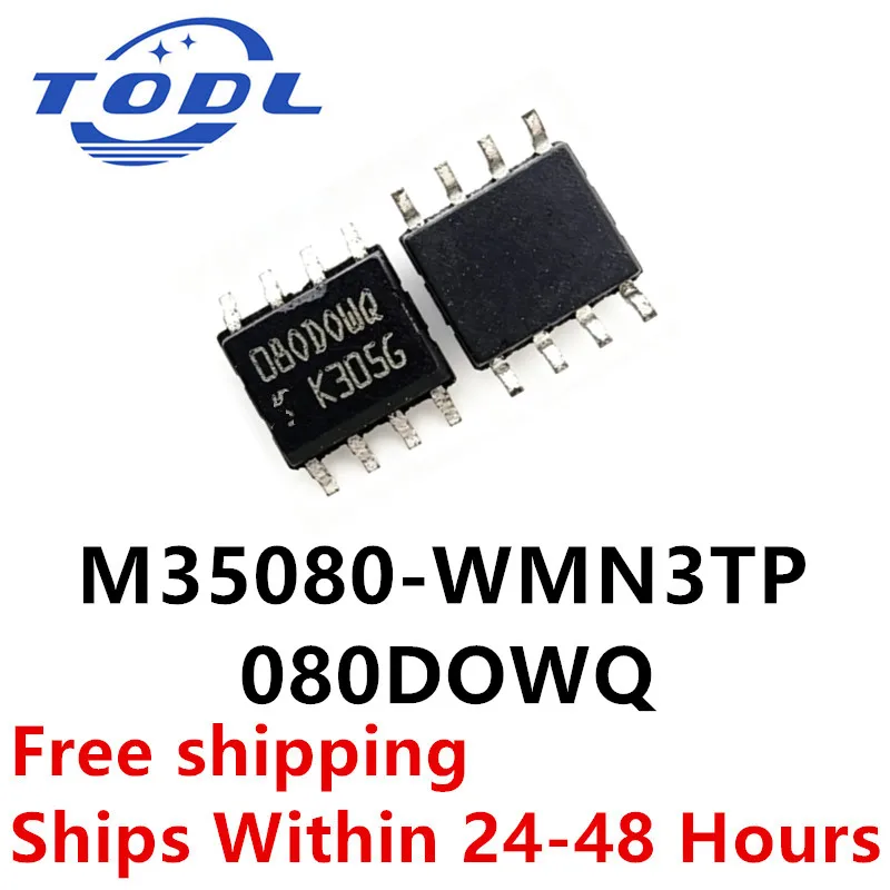 (1piece)100% New M35080 080DOWQ 080D0WQ M35080-WMN3TP M35SW08-WMN3TP sop-8 Chipset