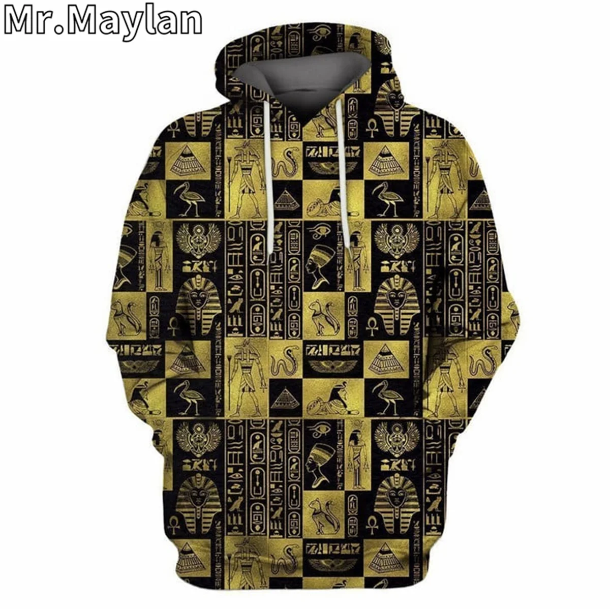 Ancient Egypt HIEROGLYPHS EGYPTIAN SYMBOLS 3D Printed Unisex Hoodie Men Sweatshirt Streetwear Pullover Casual Jacket Tracksuits