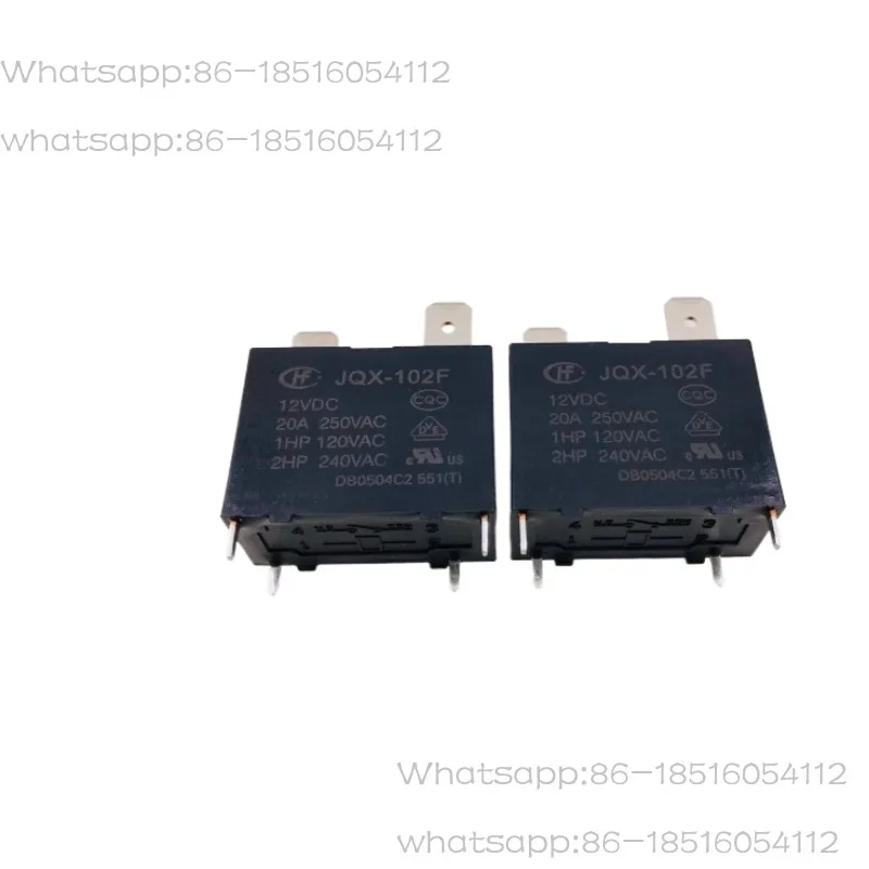 10Pcs 12V Relay Jqx-102F-12Vdc Hf102F-12Vdc Hf102F Jqx-102F 12Vdc Jqx102F 12V 12Vdc Dc12V 25A 250Vac Dip4