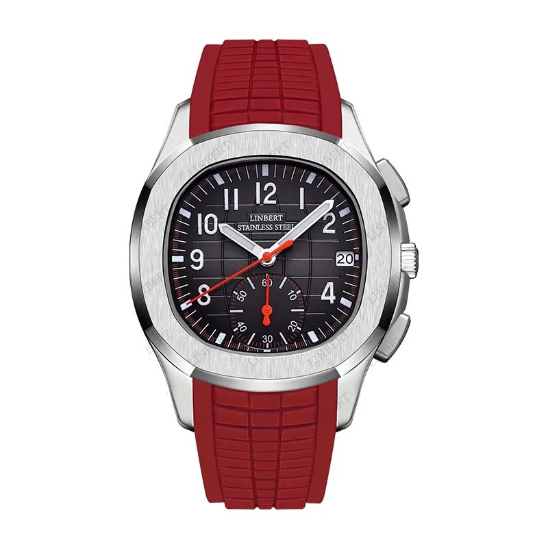 2026 LINBERT Men's Watch Top Luxury Brand Relógio Sapphire Waterproof Quartz Watch Men's Fashion Sport 316 Steel Watch