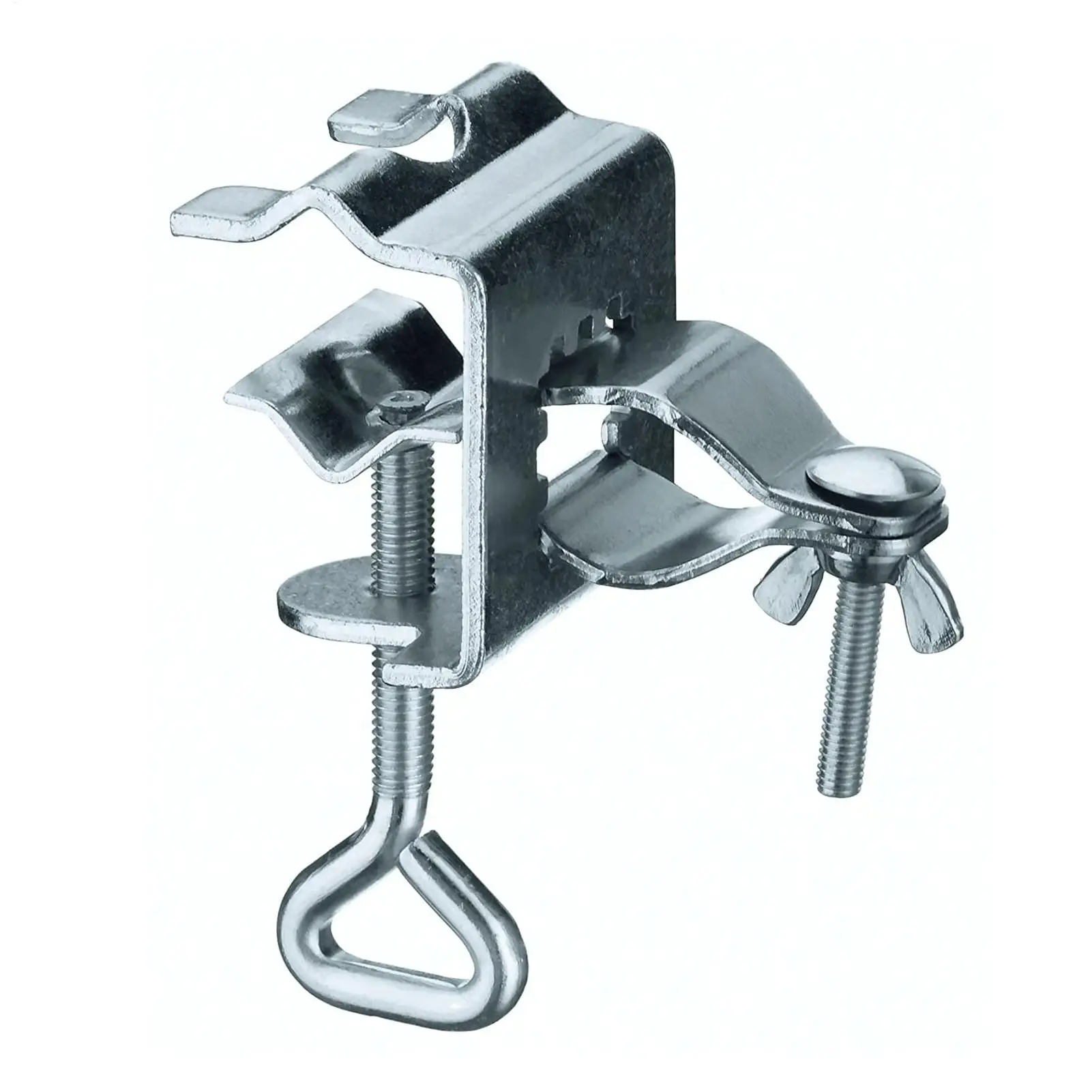 Sun umbrella clips 1 pcs Beach umbrella Clamp Metal sunshade fixing Holder Balcony UV protection Stand for Outdoor Fence Railing