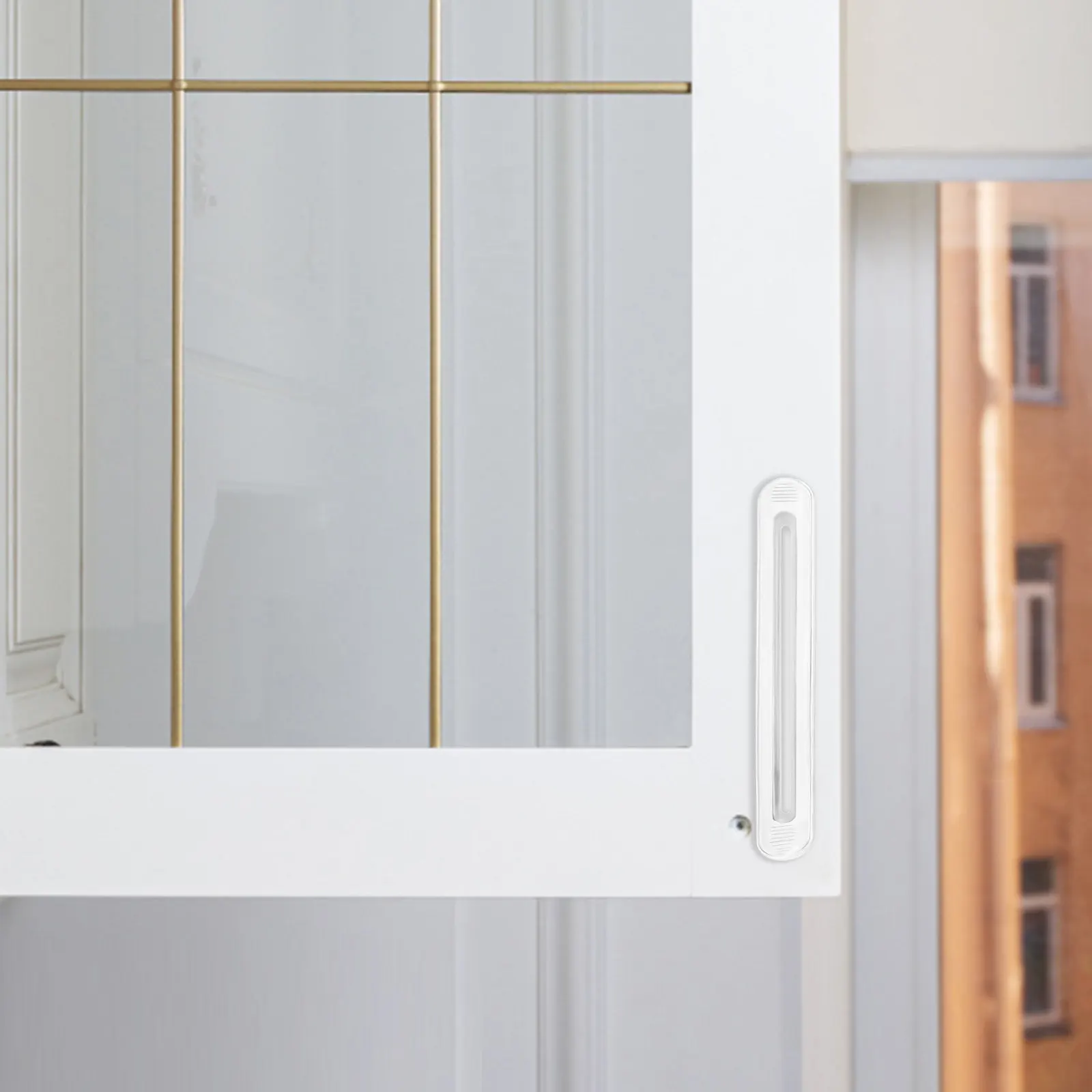 8Pcs Adhesive Cabinet Door Bumpers – Kitchen, Refrigerator, Trash Can & Furniture Wall Protectors