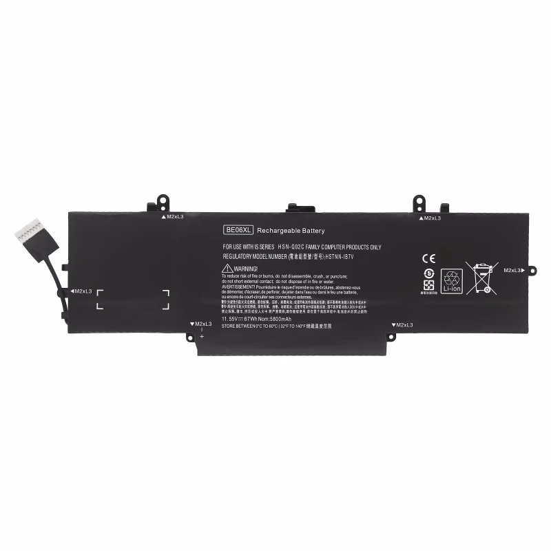 Batterie d'ordinateur portable BE06XL pour HP Elitebook Folio 1040 G4 2XM88UT 1EP15EA 3WDpayée ity HSN-Q02C HSTNN-DB7Y 918108-855 918045-1C1 1B7V Q02C