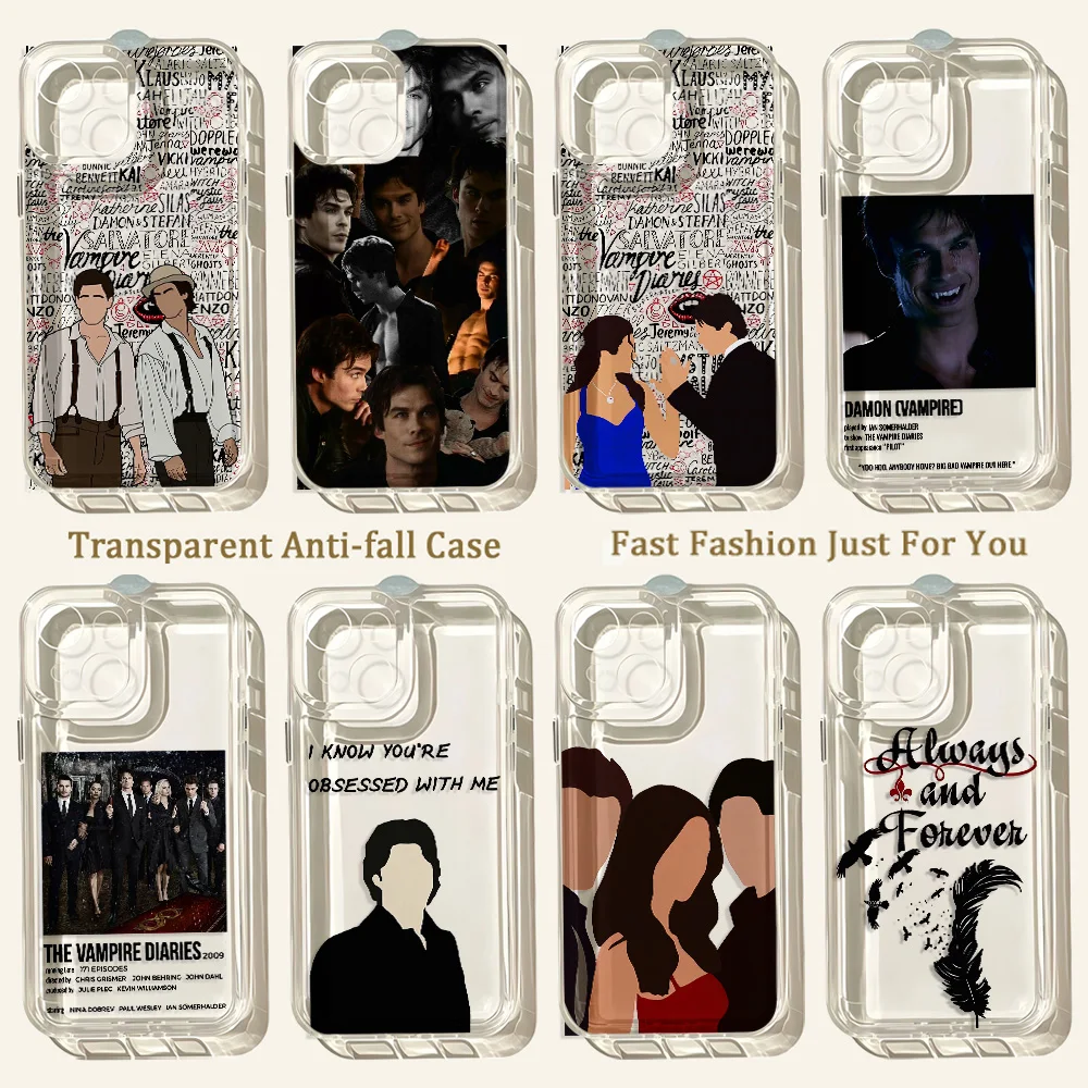 The Vampire Diaries Damon Hot Phone Case For Samsung Galaxy A37 A57 A16 A07 A17 A36 A26 A56 A55 A35 A25 A54 A14 A05 A13 4G 5G