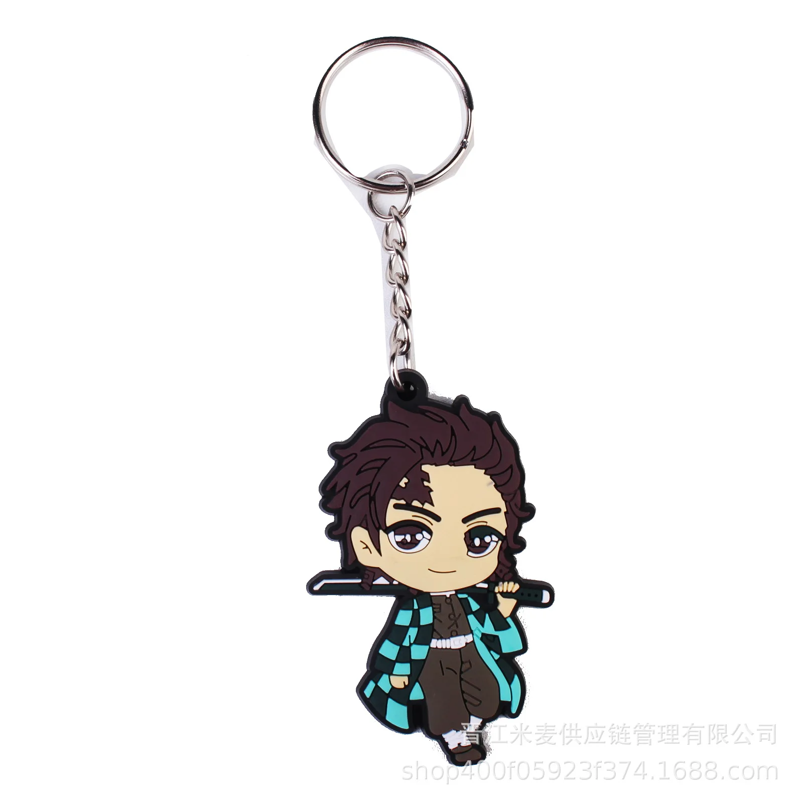 Demon Slayer Anime PVC Doll Cars Keychain Pendant for Men and Women's Universal Decorative Products Accessory Birthday Gift