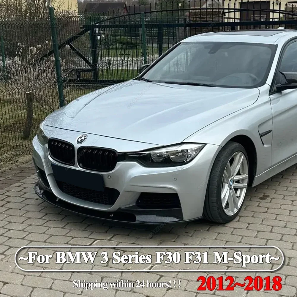 

Front Bumper Lip Diffuser Splitter Spoiler For BMW 3 Series F30 F31 328i 330i 335i 340i 320d 330d M-Sport 2012-2018 ABS Tuning