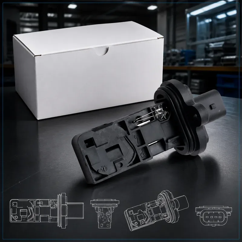 For BMW 7 Series F02 760i 760Li 2009-2015 Rolls-Royce Ghost 2009-2020 Air Mass Flow Meter Sensor 0280218232