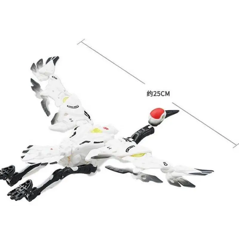 Offre spéciale 52 jouets véritable bête boîte série poussière terrestre rouge couronné grue Transformation jouet modèle à la mode jouer Mech cadeau d'anniversaire