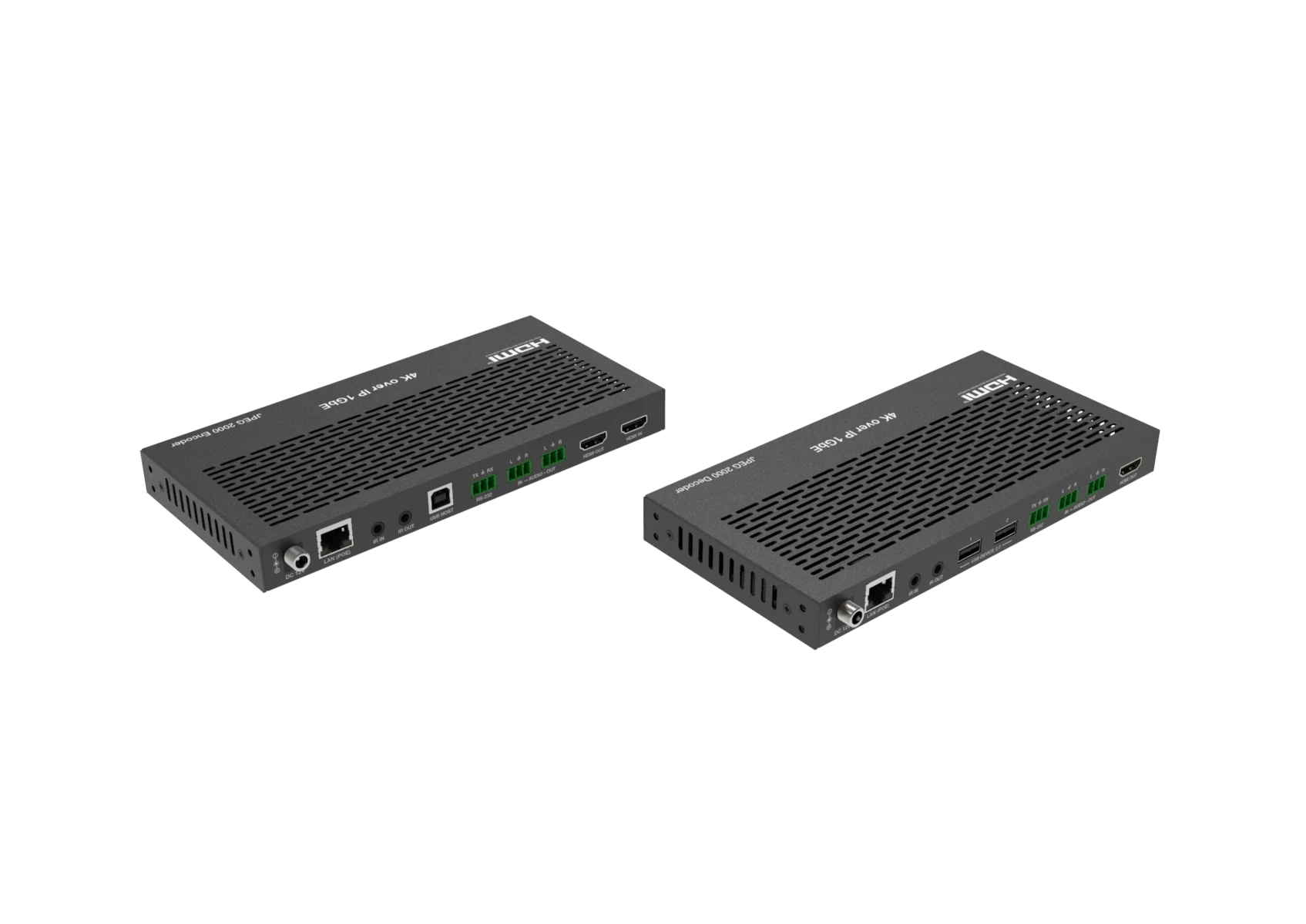 JPEG2000 4K AV Over IP KVM Encoder Decoder with Unicast, Multicast, Matrix, Video Wall Processing up to 9x9