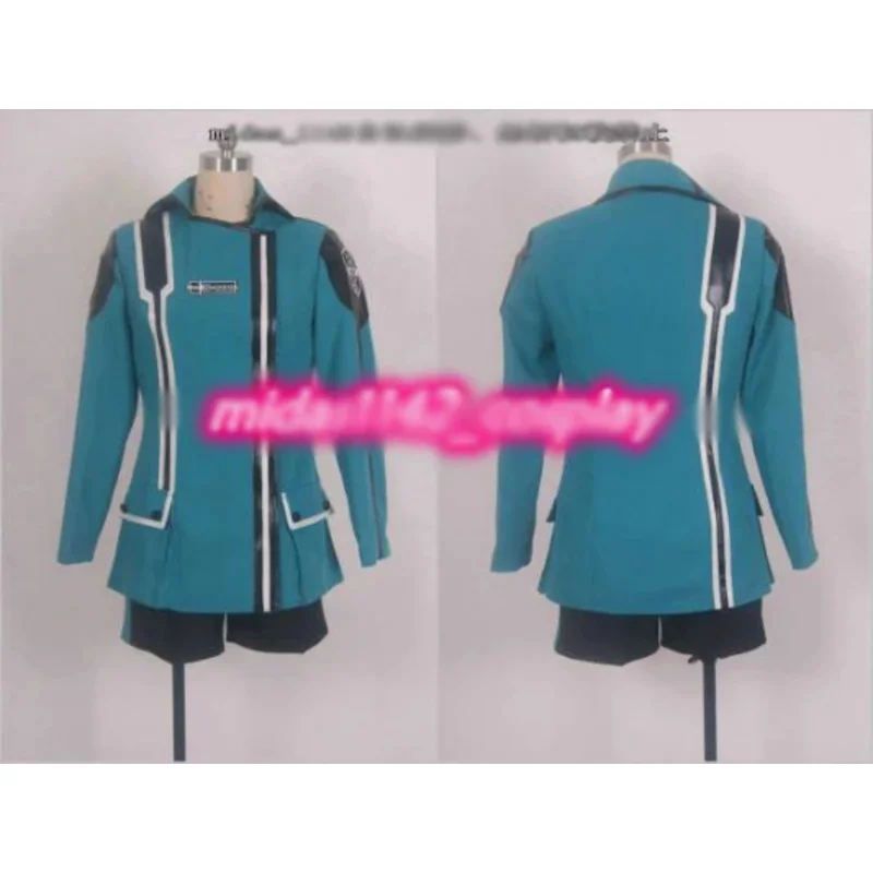 World Trigger Amatori Chika Team Uniform Cosplay Costume with gloves 11 UY6540