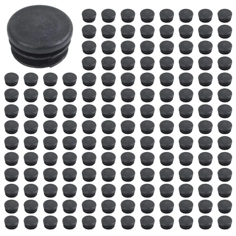 

Пластиковые круглые заглушки BAAJ для ножек стульев и столов, ребристые, диаметр 22 мм, 150 шт.