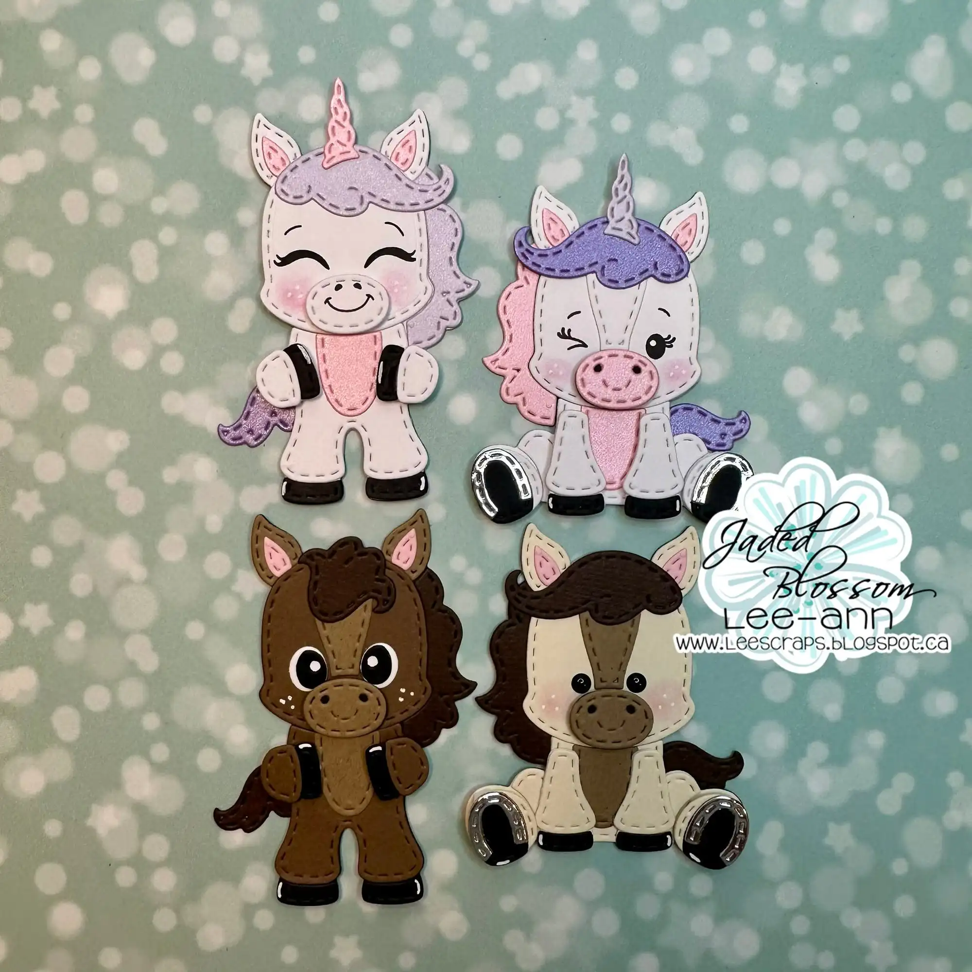 2026 New Pony Theme Text Component Metal Cutting Dies for Clear Stamps Photo Scrapbooking DIY Album Decoration