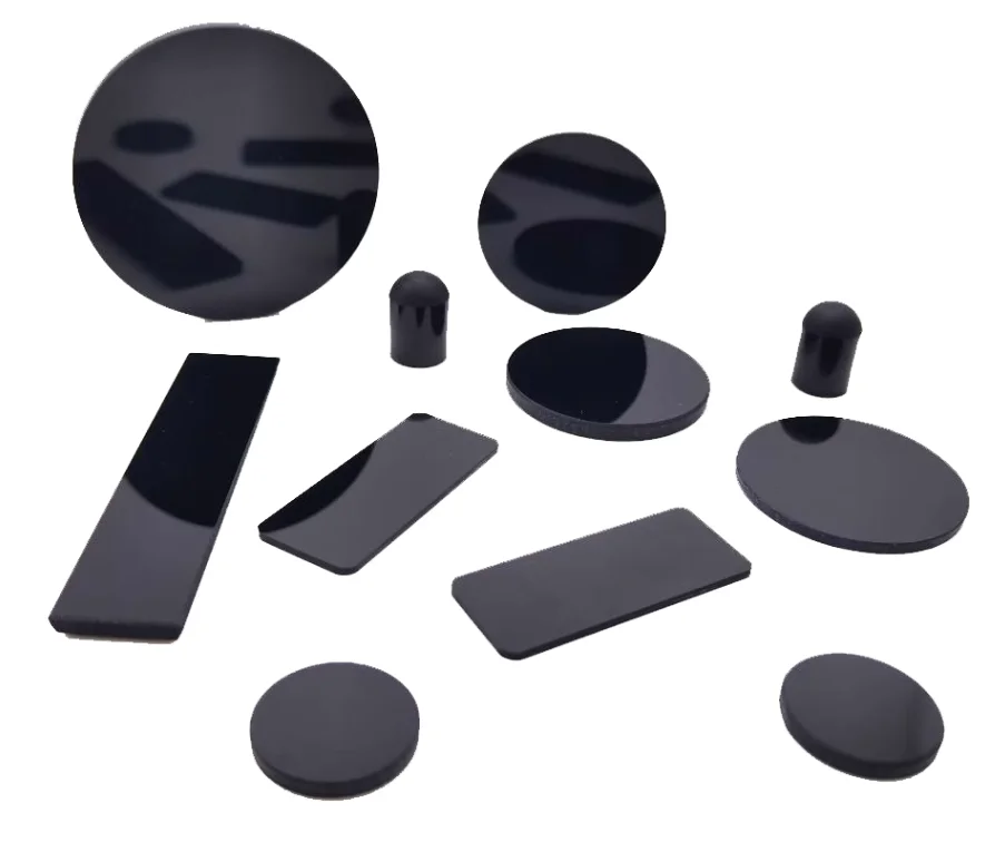 The Visible Stray Black Glass Ug1U-360 Is Filtered By Zwb2 Filter 15*3*2mm  50PCS