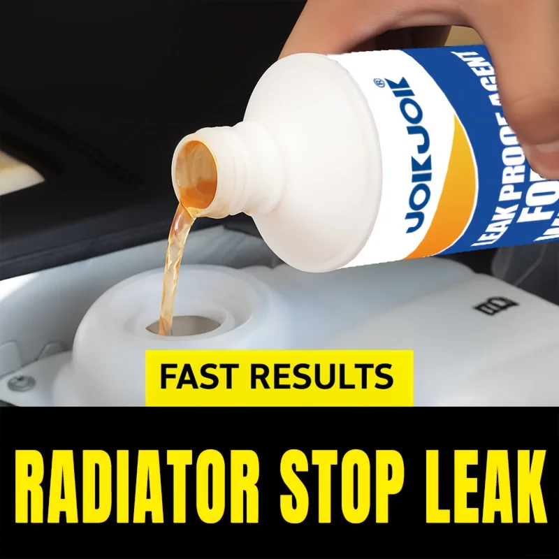 Car Radiator Leak Sealer, Fast Acting Cooling System Repair Solution, High Temperature Formula, Compatible with All Vehicles