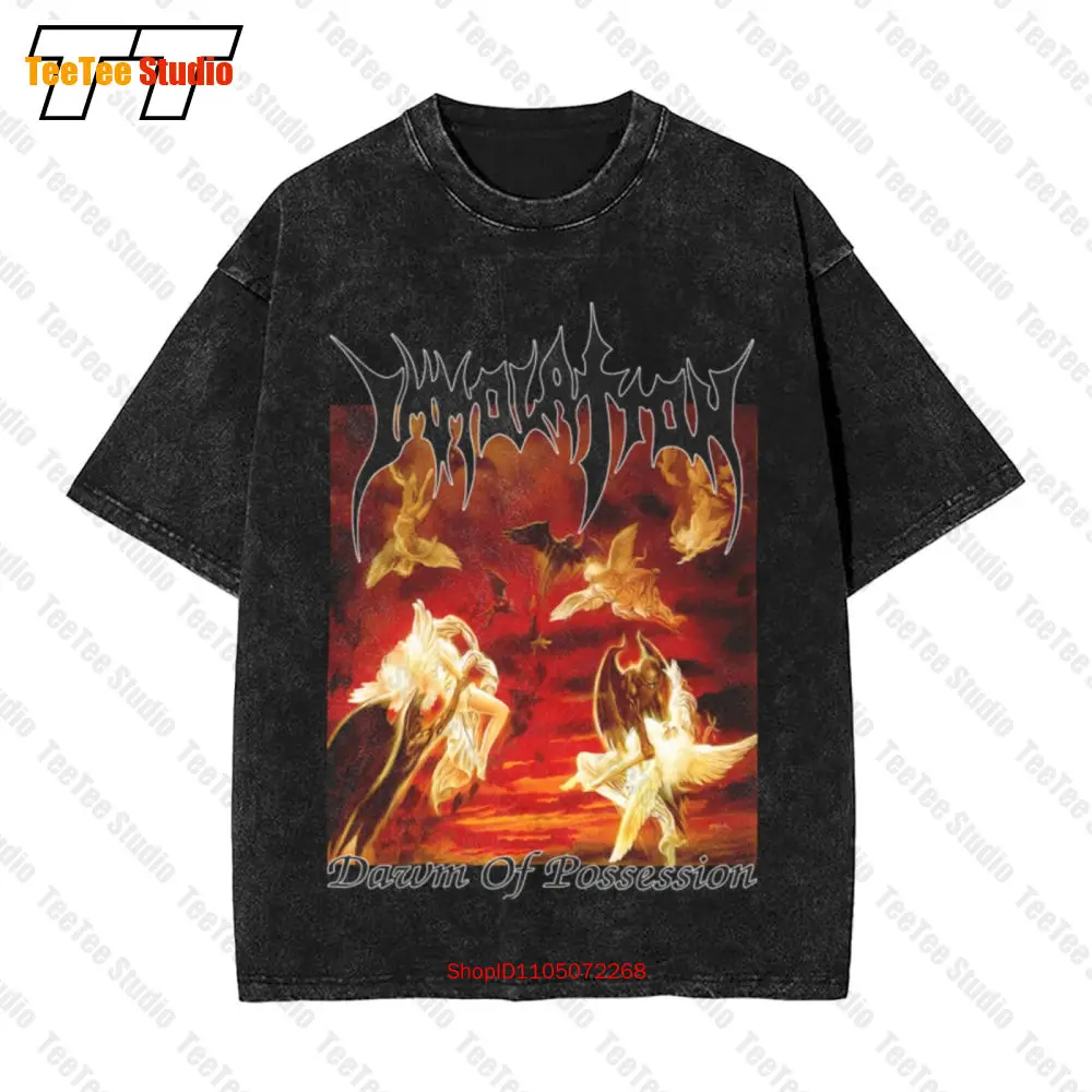 Immolation Vintage Oversized T-Shirt S Morbid Angel Cynic Atheist Possessed Bolt Thrower Sadus Death TYP4