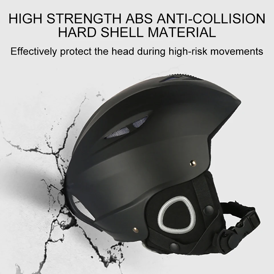 겨울 스포츠 스케이트 스케이트 보드 스노우 보드를위한 성인 남성과 여성을위한 전문 PC + EPS 스키 헬멧