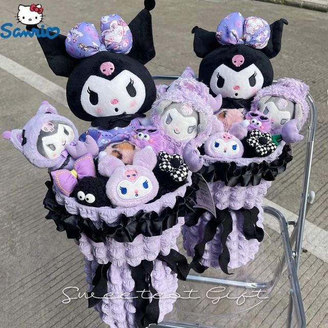 Sanrio Hello shops Kitty Kuromi Plush bouquet