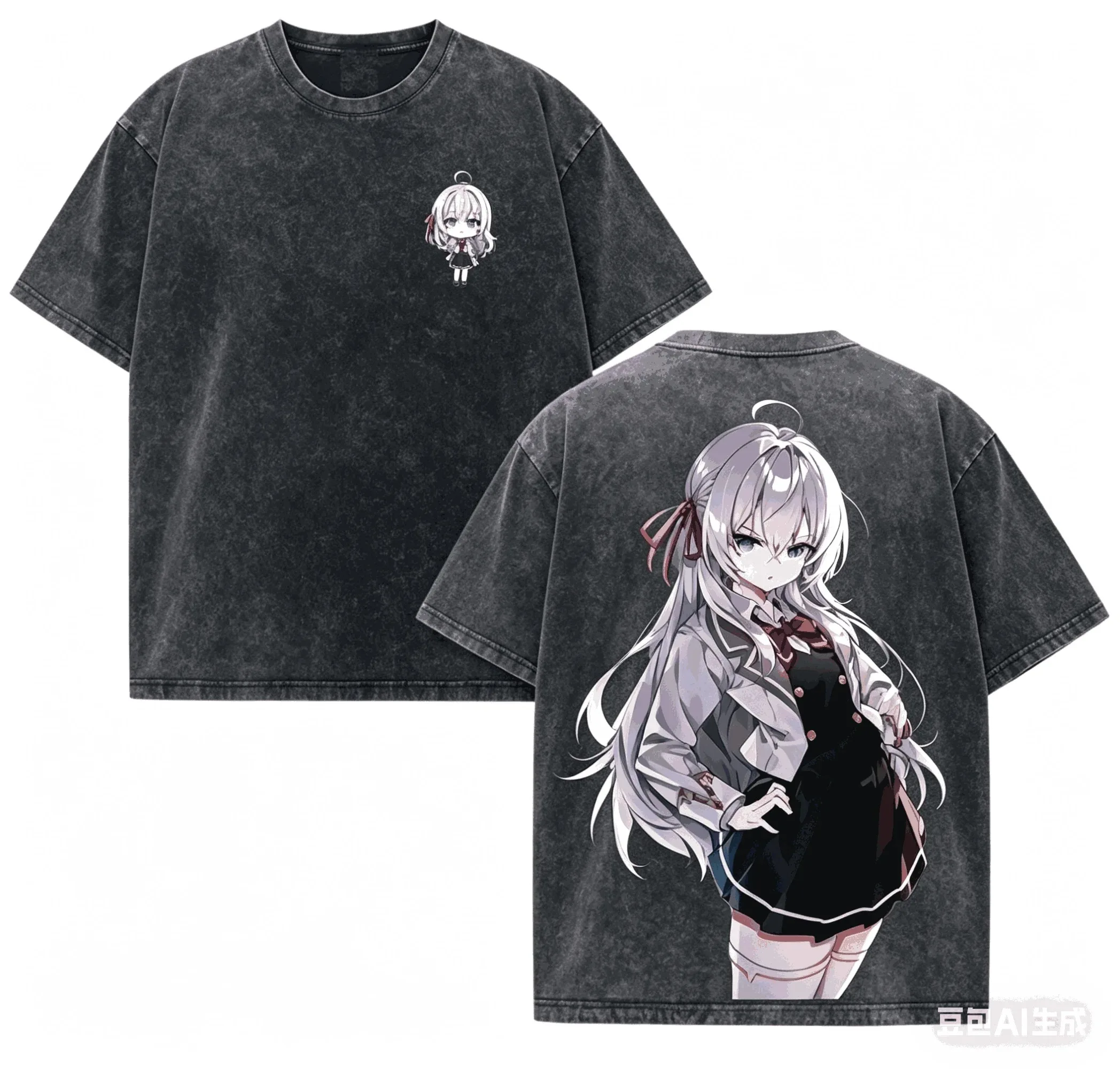 Alya Sometimes Hides Her Feelings in Russian Washed T-Shirt, 2026 New Stylish Clothes, All-season Wear Women And Men T-Shirt