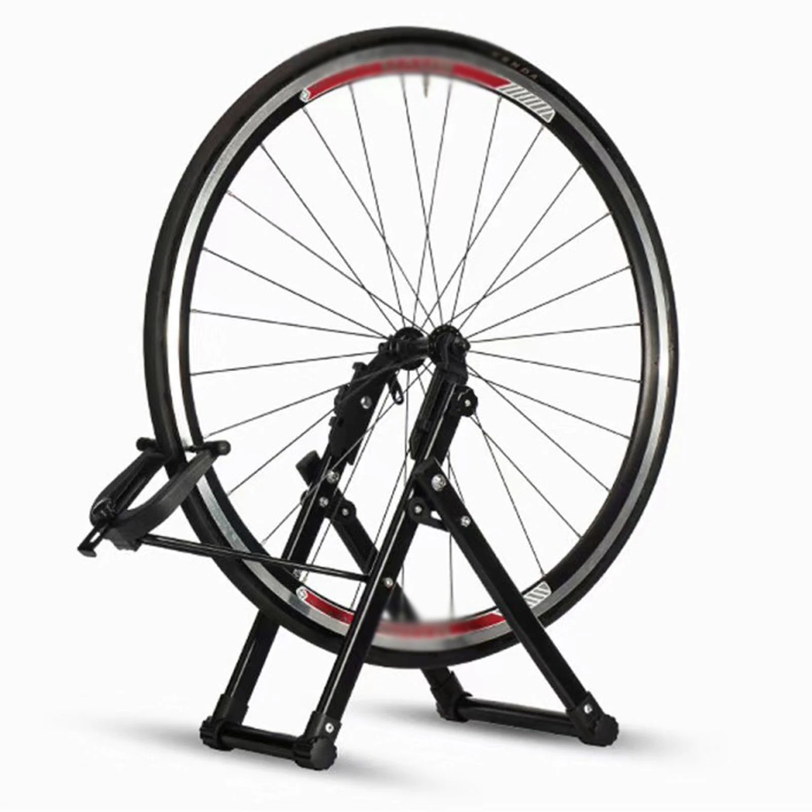 

Cycling Wheel Trimming Frame Foldable Mountain Cycling Wheel Correction Table Road Repairing Tool