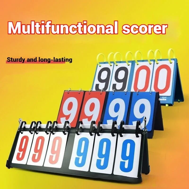 Multipurpose Competition Score Keeper Score Board 2/3/4 Digits Table Scoreboard Sports Scorekeeper Basketball Soccer Sports