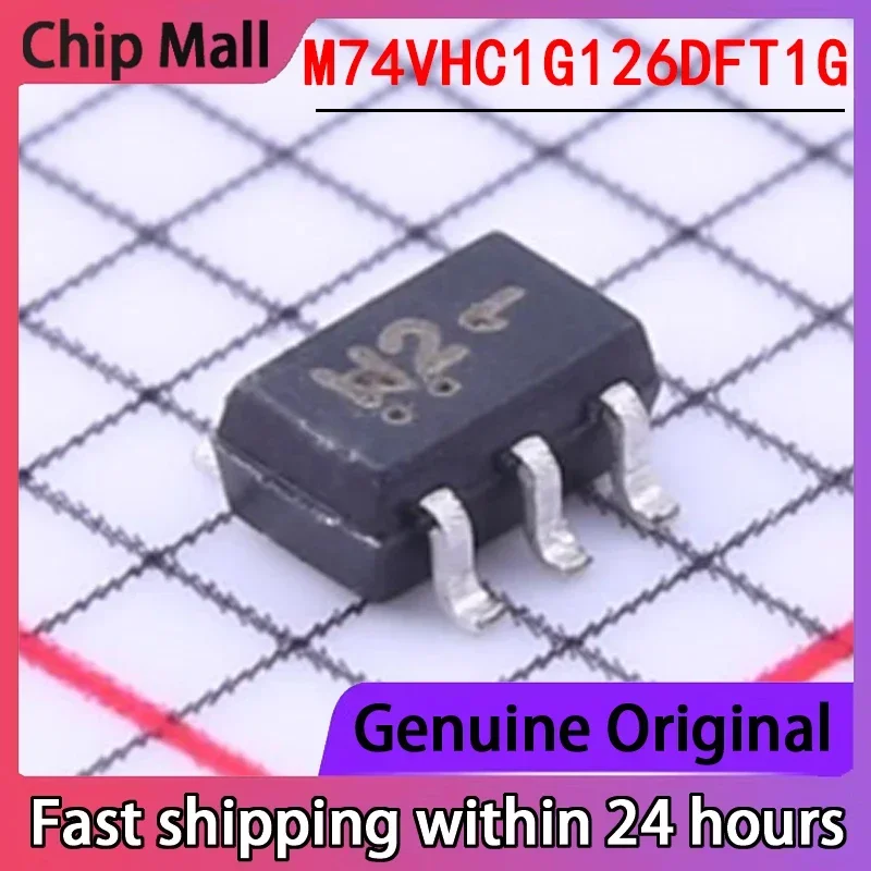

5 шт. новый оригинальный M74VHC1G126DFT1G посылка SOT-353 буфер/драйвер/трансивер