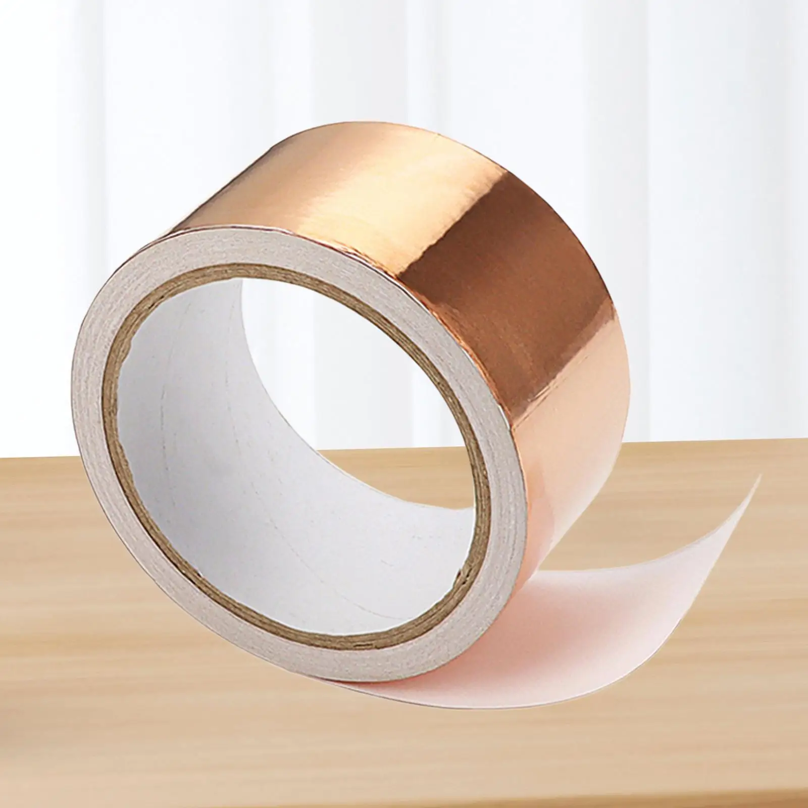 

2 inch x 33 Feet Copper Tape,Copper Foil Tape,Pure Single Sided Copper Foil Tape for Emi/rfi Shielding,Garden,Crafts