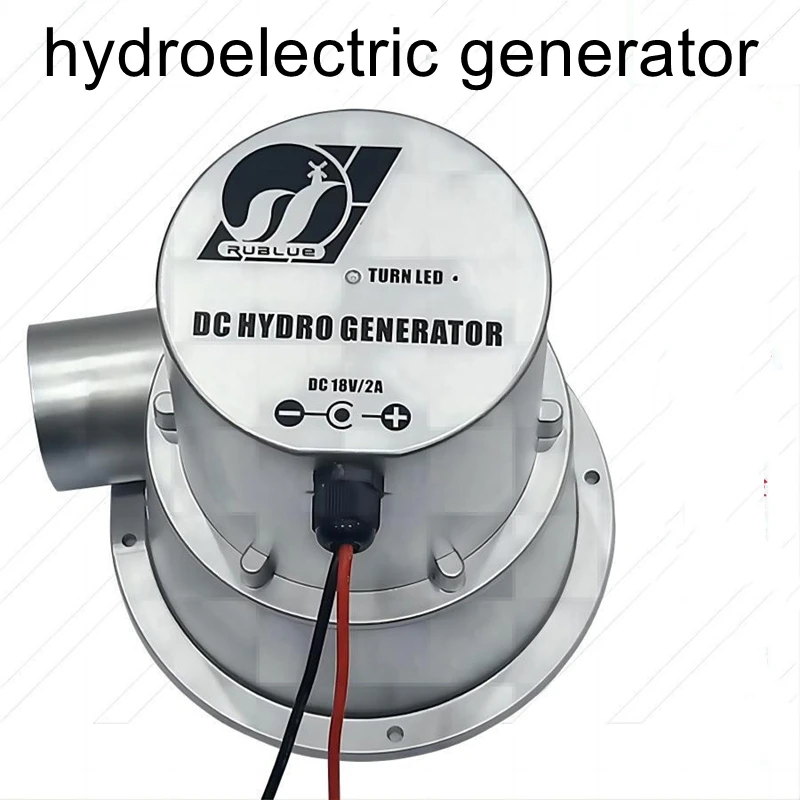 

12V small hydroelectric generator outdoor portable water turbine high efficiency brushless DC micro hydroelectric generator