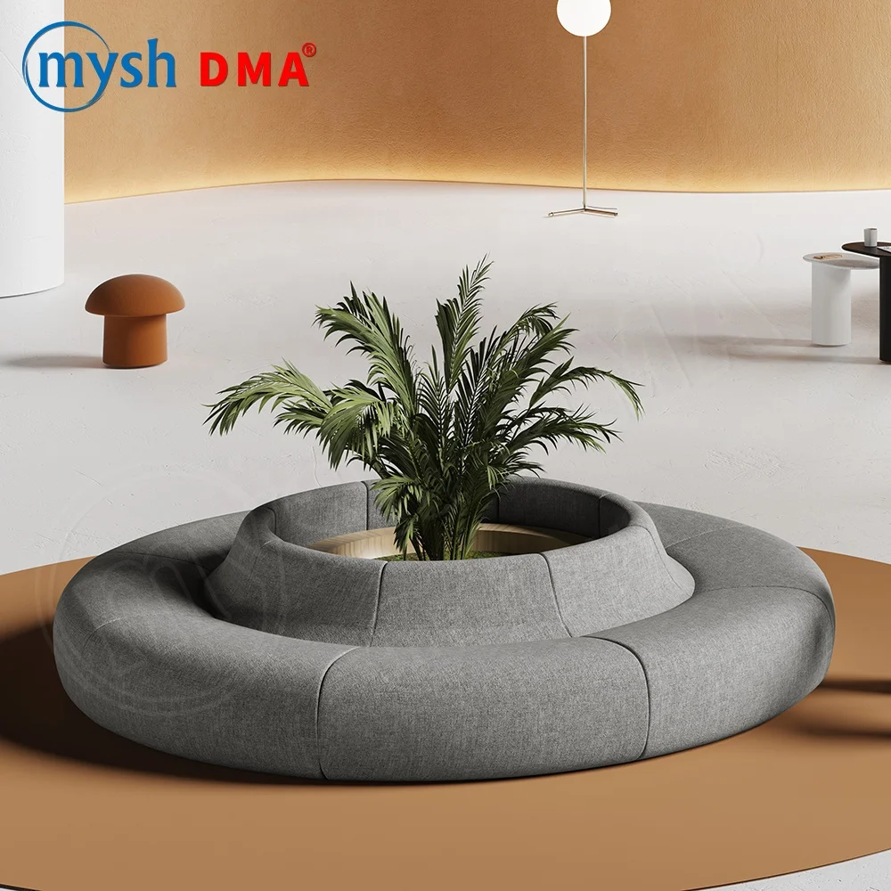 Minimalist Creative Design Customizable Irregular Sofa Lobby And Public Areas Offices Furniture Sofa