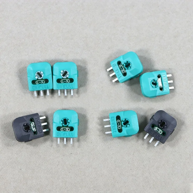 1 Pair Hall Effect Sensor Module 3D Analog Micro Axis Resistor Repair Part for PS5/PS4/Switch/Pro/Xbox One Controller