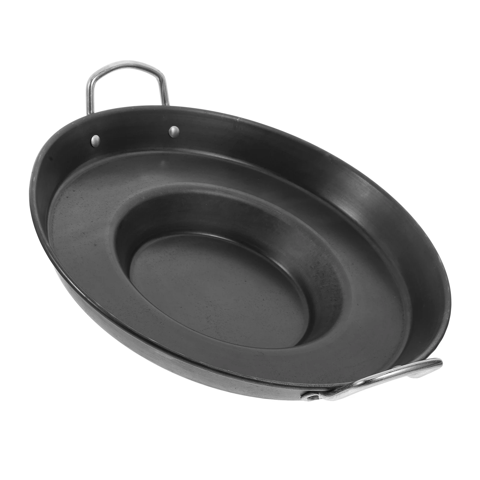 

Non-Stick Concave Frying Heat-Resistant Anti-Scalding Handle Long-Lasting Small Flat Pan For Egg Pancake Crepe Tortilla Omelette