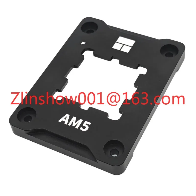 Black AM5 CPU Aluminum Full-Fit Contact Frame V2 Anti-Bending Corrective Frame for Desktop Computer Accessories
