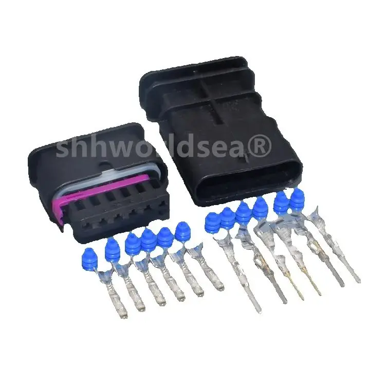 shhworldsea 6 pin Accelerator Throttle pedal position auto sensor connector 4F0973706 for new Opel/Benz/smart 4F0 973 706